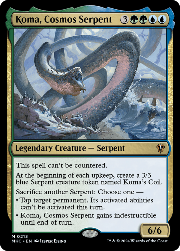 Koma, Cosmos Serpent (mkc)