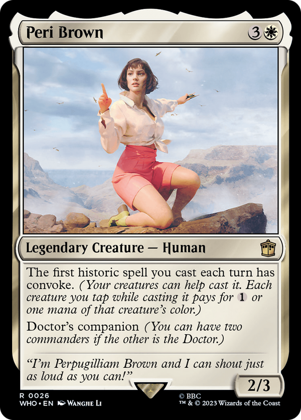 Peri Brown (who)