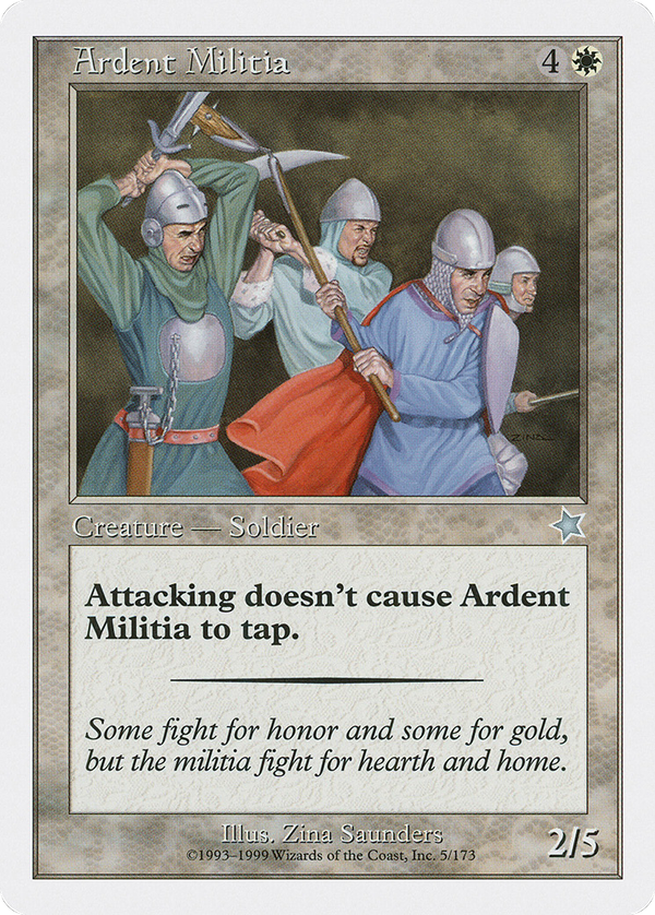 Ardent Militia (s99)