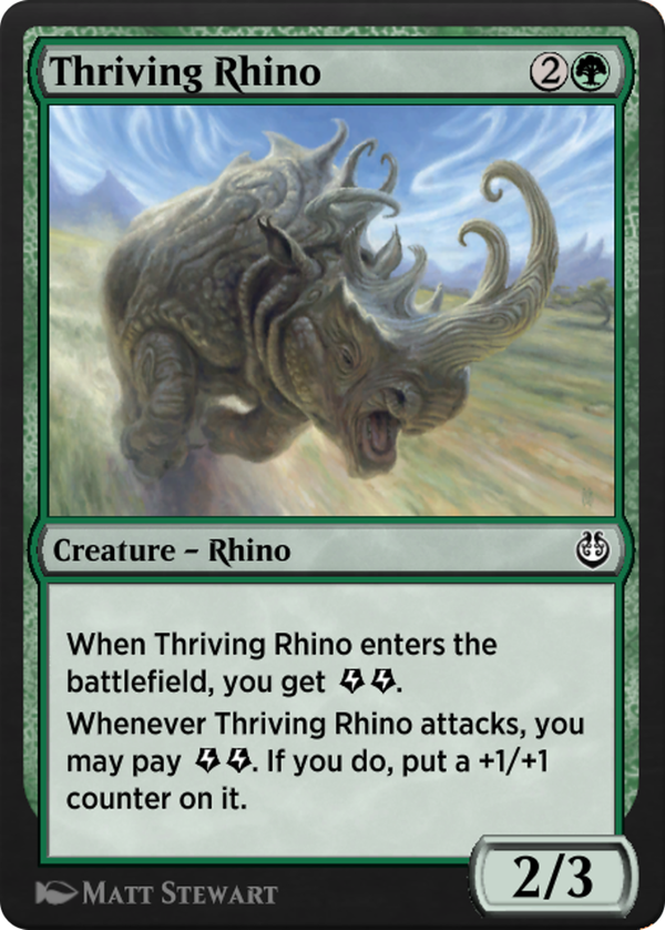 Thriving Rhino (klr)