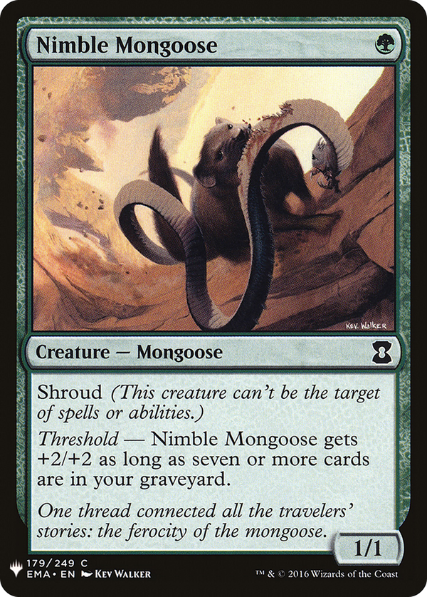 Nimble Mongoose (plst)