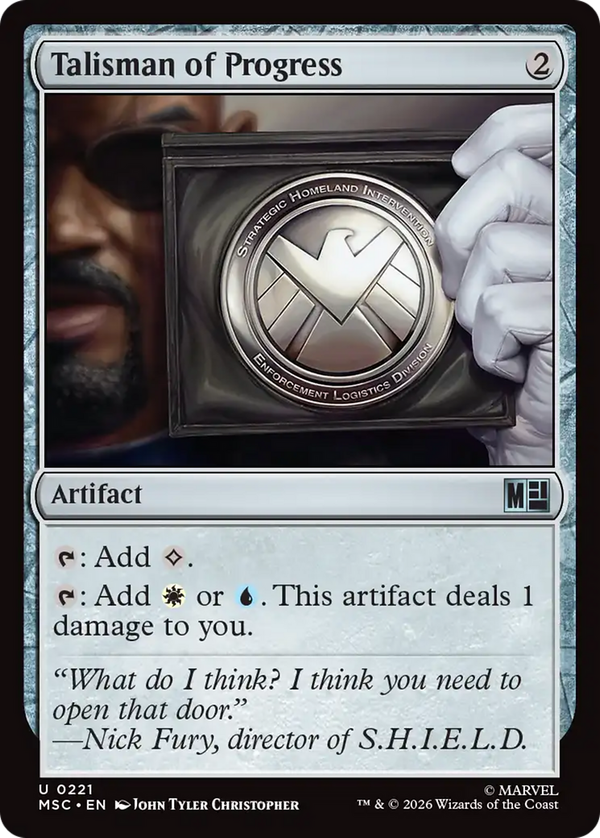 Talisman of Progress (msc)