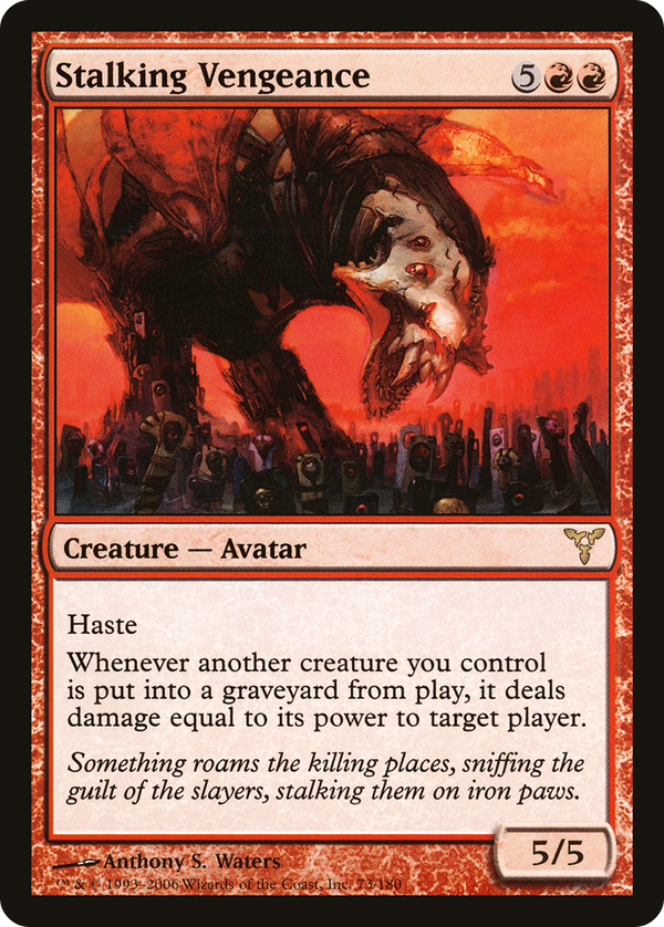Stalking Vengeance (dis)