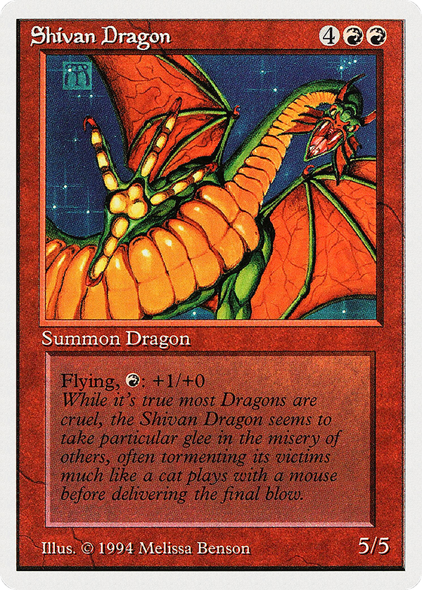 Shivan Dragon (sum)