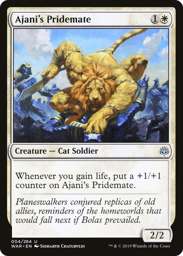 Ajani's Pridemate (war)