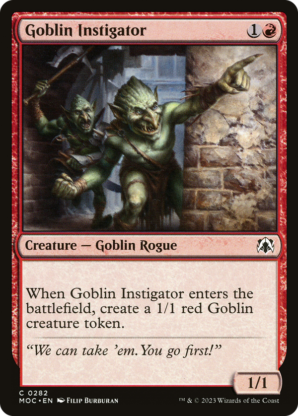 Goblin Instigator (moc)