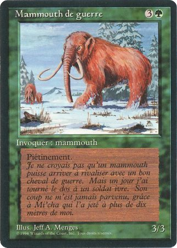War Mammoth (fbb)