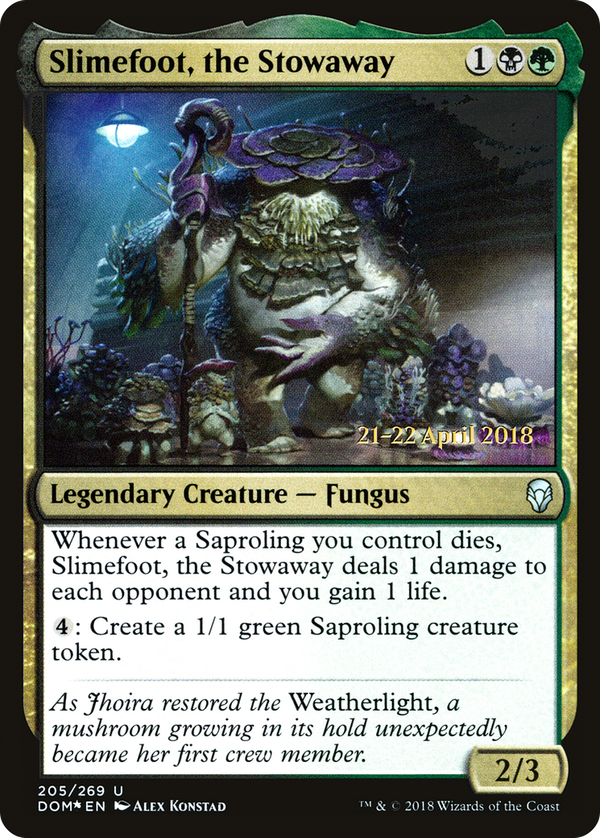 Slimefoot, the Stowaway (pdom)