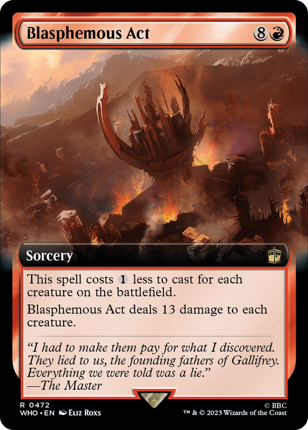 Blasphemous Act (who)