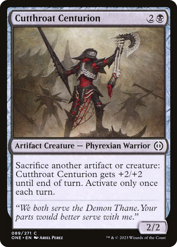 Cutthroat Centurion (one)