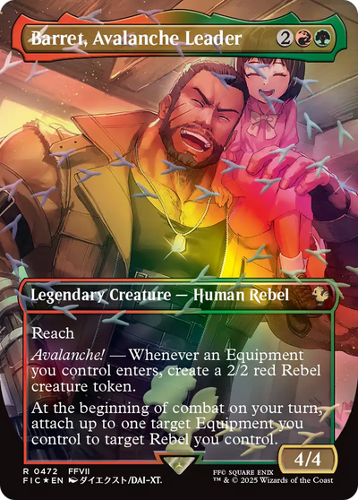 Barret, Avalanche Leader