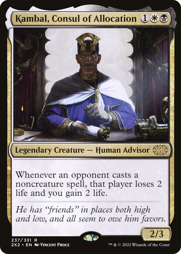 Kambal, Consul of Allocation (2x2)