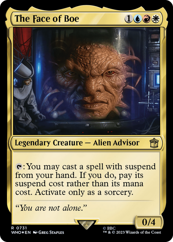 The Face of Boe (who)