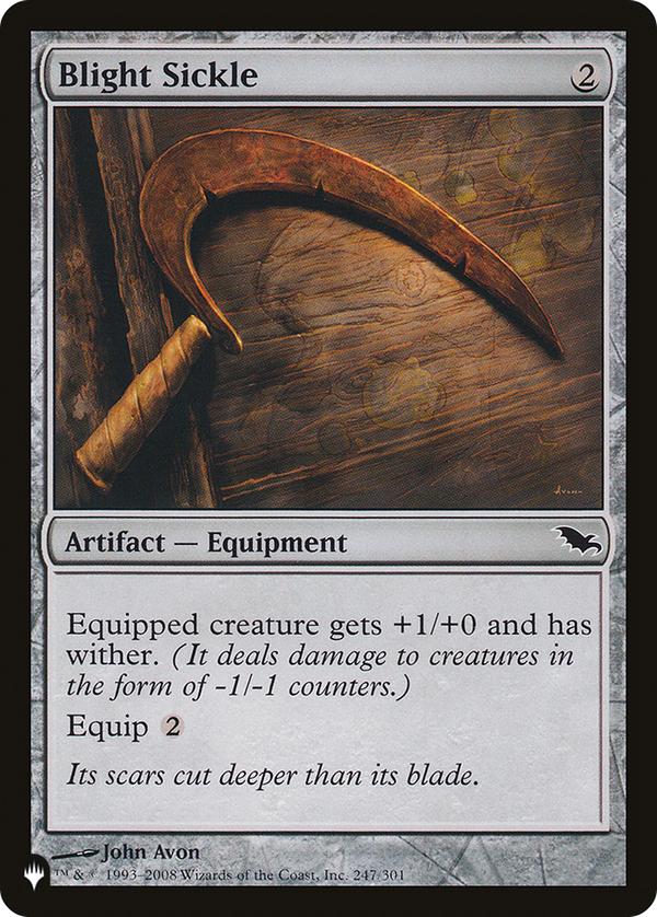 Blight Sickle (plst)