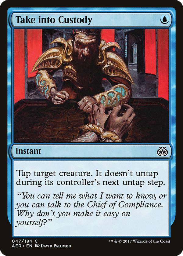 Take into Custody (aer)