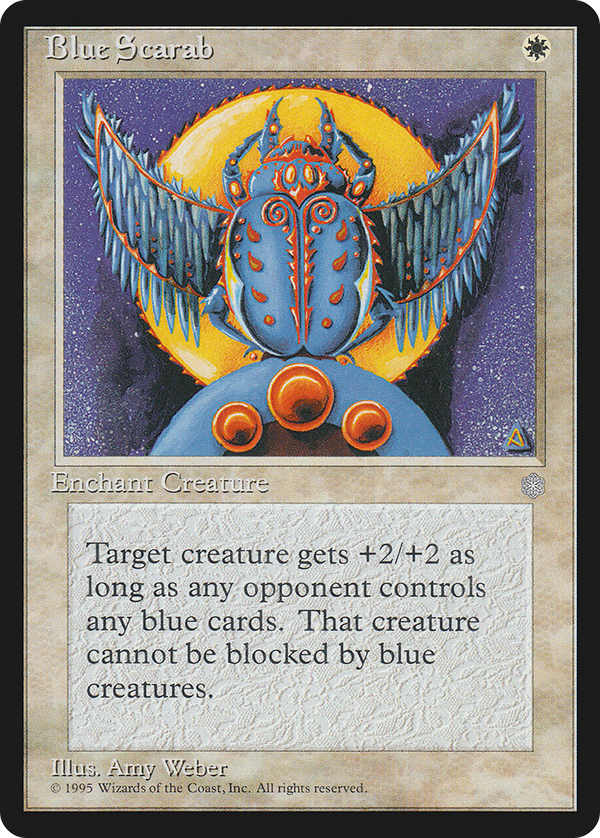 Blue Scarab (ice)