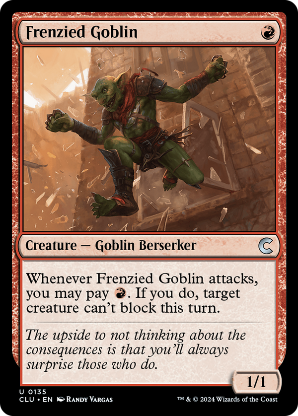 Frenzied Goblin (clu)