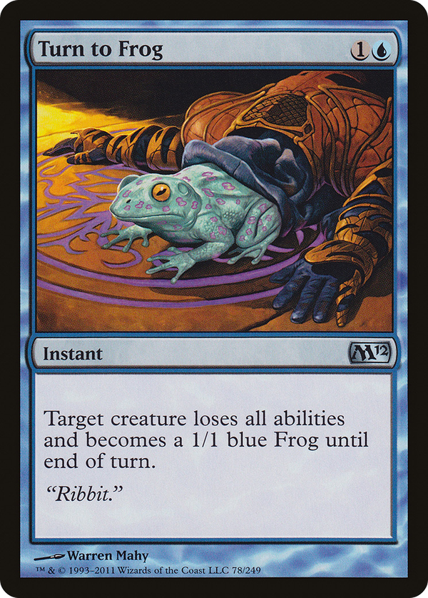 Turn to Frog (m12)