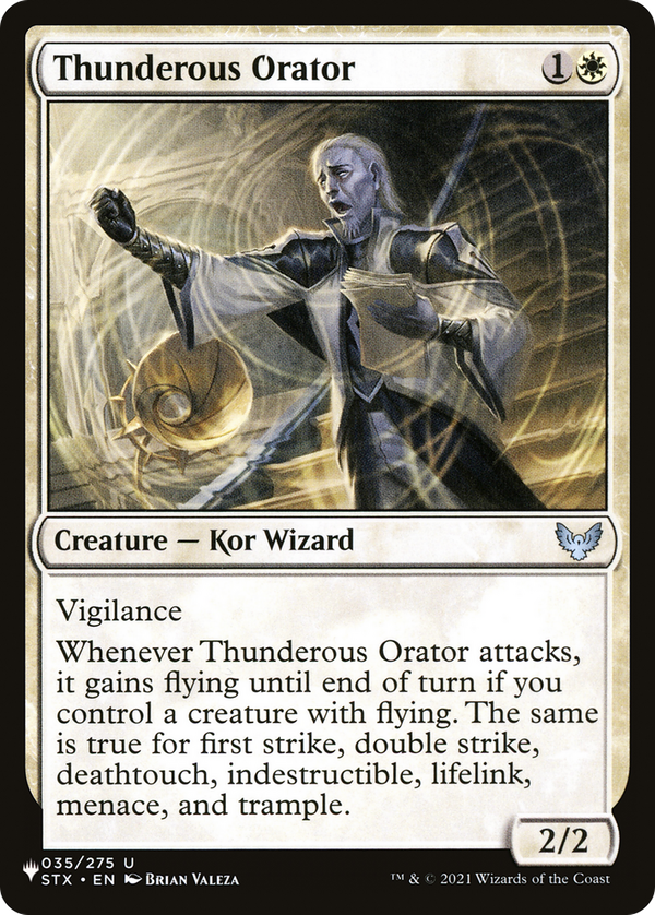 Thunderous Orator (plst)