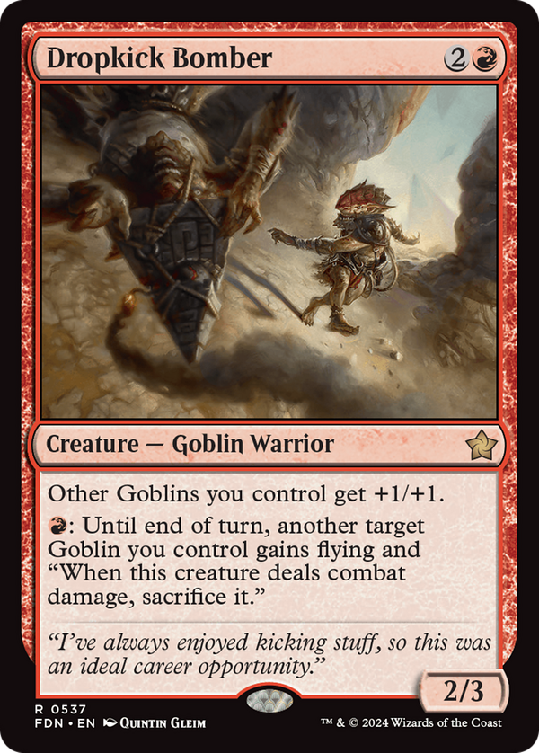 Dropkick Bomber (fdn)