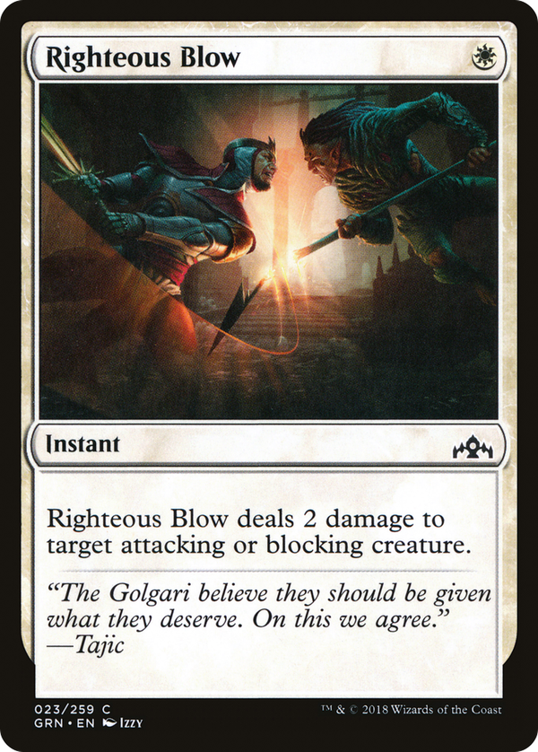 Righteous Blow (grn)