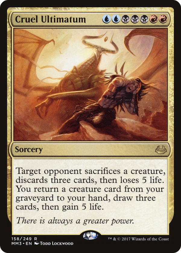 Cruel Ultimatum (mm3)