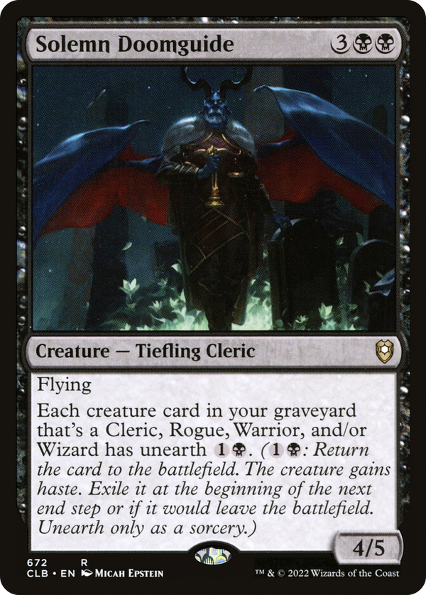 Solemn Doomguide (clb)