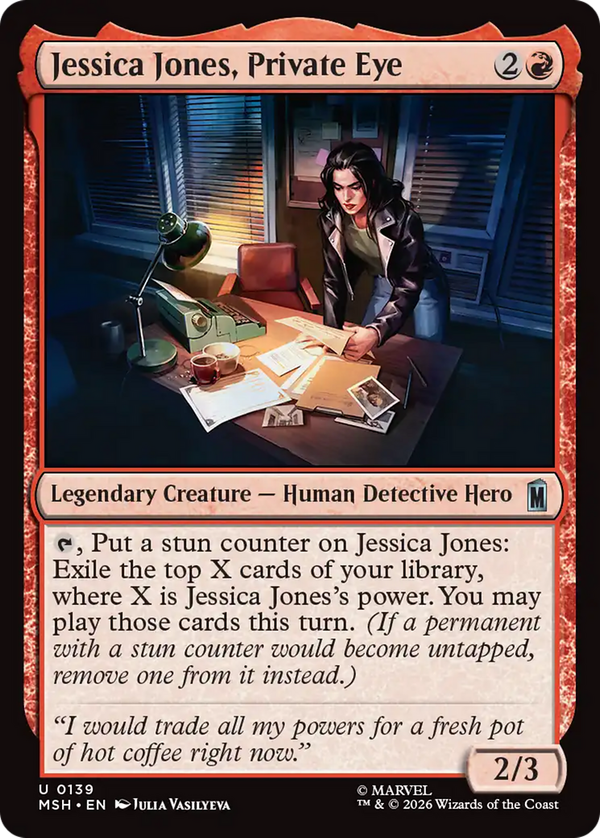 Jessica Jones, Private Eye (msh)