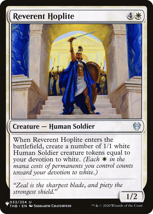 Reverent Hoplite (plst)