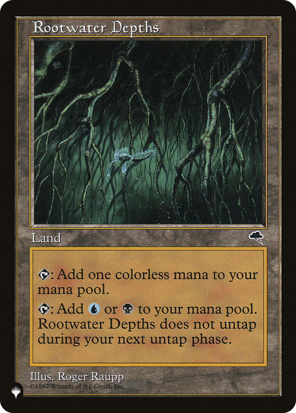 Rootwater Depths (plst)