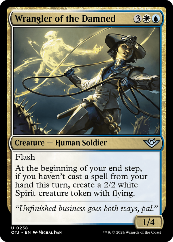 Wrangler of the Damned (otj)
