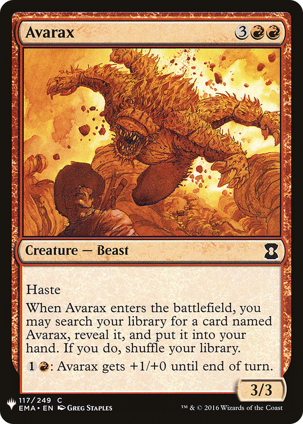 Avarax (plst)