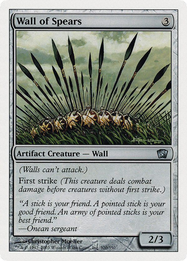 Wall of Spears (8ed)