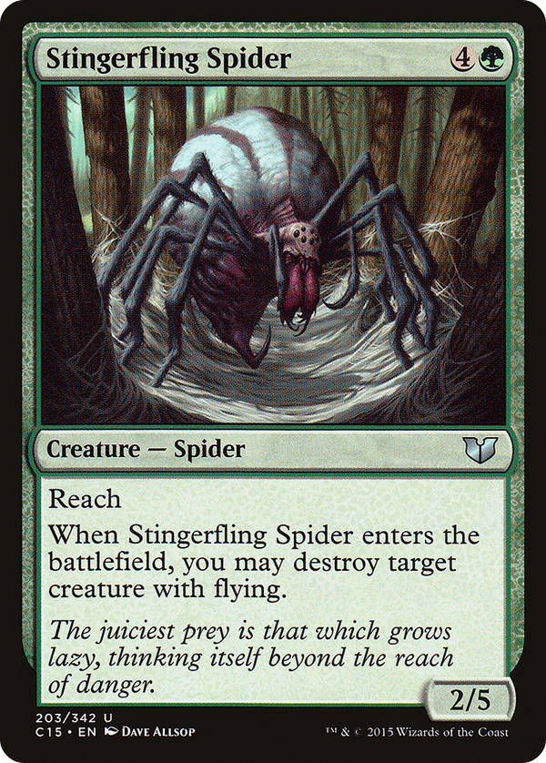 Stingerfling Spider (c15)