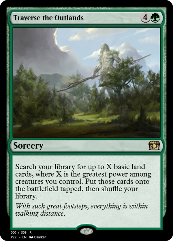 Traverse the Outlands (pz2)