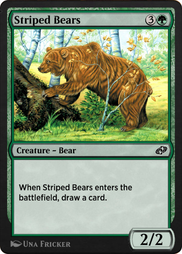 Striped Bears (j21)