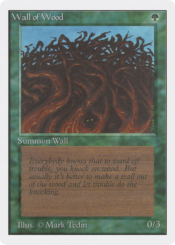 Wall of Wood (2ed)
