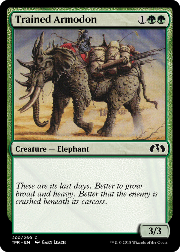 Trained Armodon (tpr)