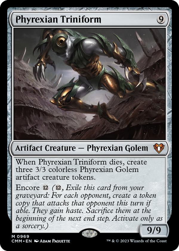 Phyrexian Triniform (cmm)