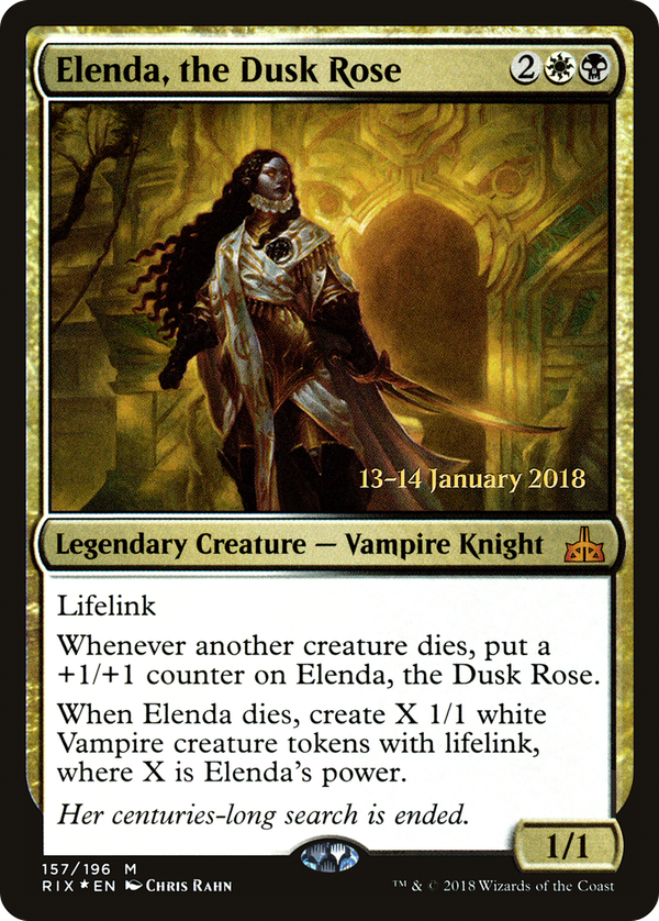 Elenda, the Dusk Rose (prix)
