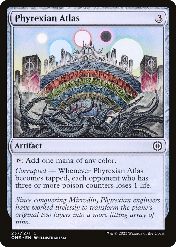 Phyrexian Atlas (one)