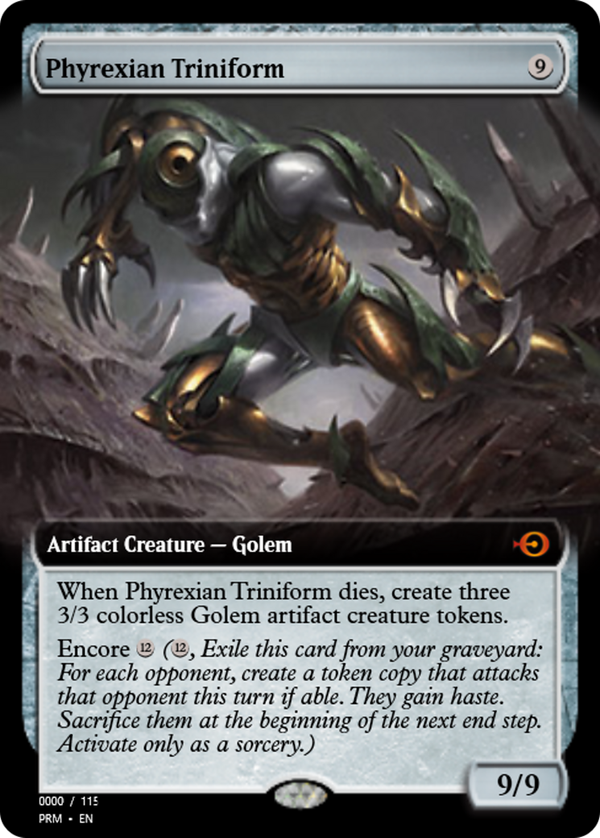 Phyrexian Triniform (prm)