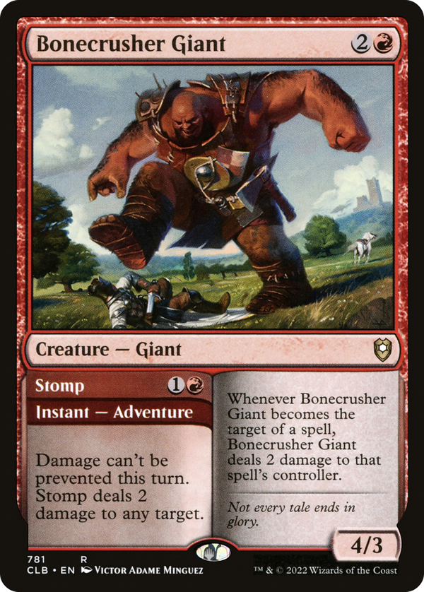 Bonecrusher Giant // Stomp (clb)