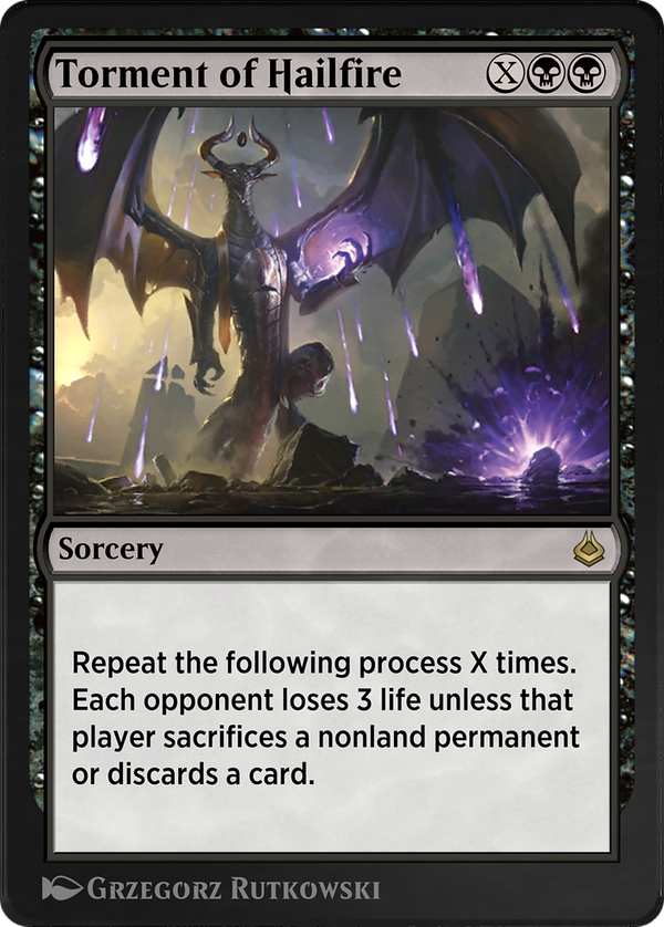 Torment of Hailfire (akr)