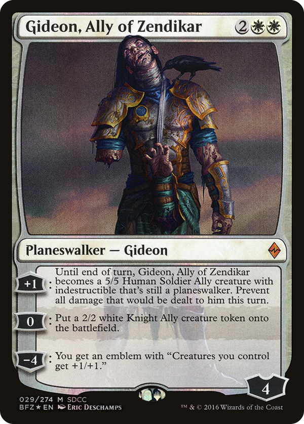 Gideon, Ally of Zendikar (ps16)