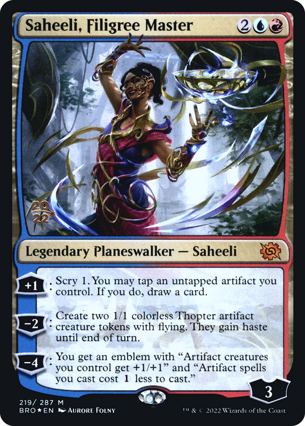 Saheeli, Filigree Master (pbro)