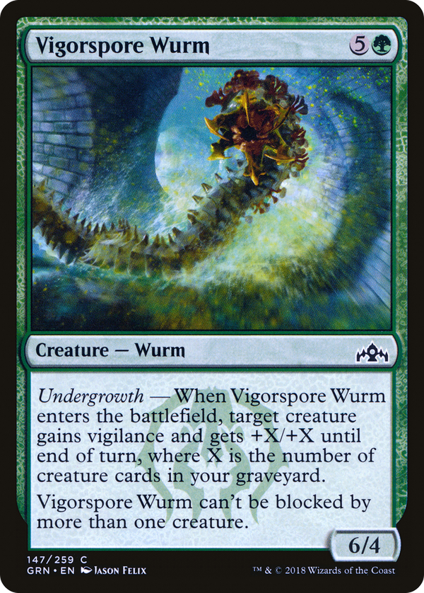 Vigorspore Wurm (grn)