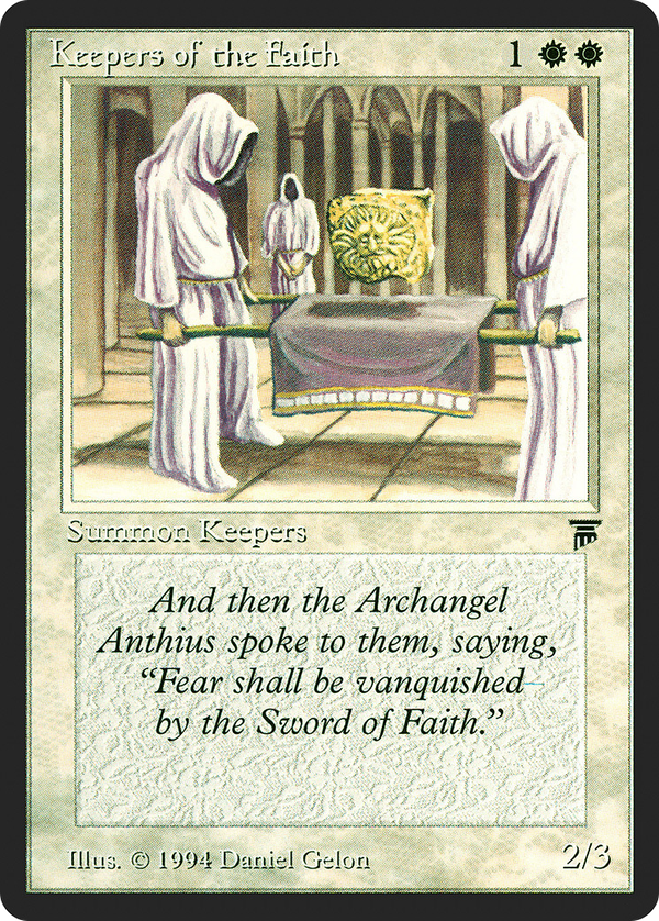 Keepers of the Faith (leg)