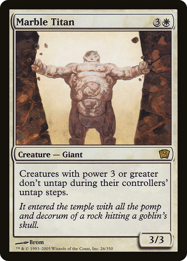 Marble Titan (9ed)