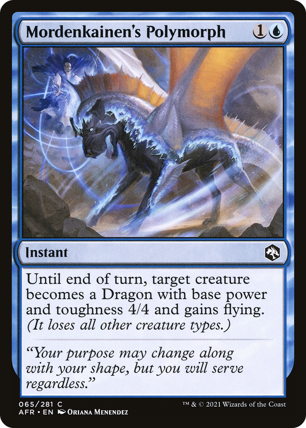 Mordenkainen's Polymorph (afr)